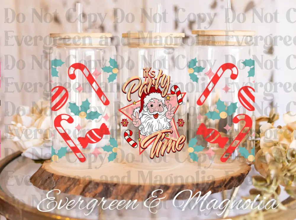 95-Its Party Time Santa christmas