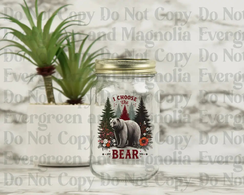 I choose the bear
