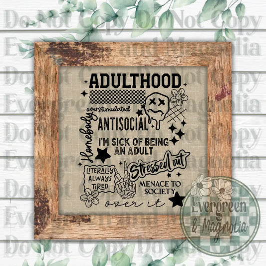Adulthood (black)