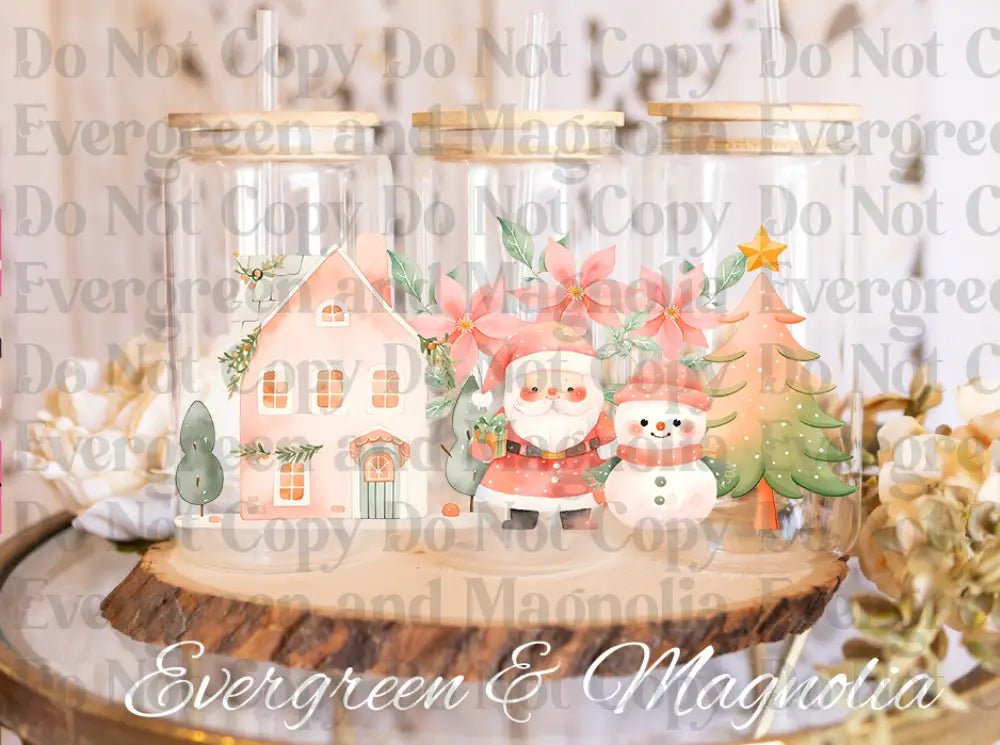 Adorable Santa & Frosty