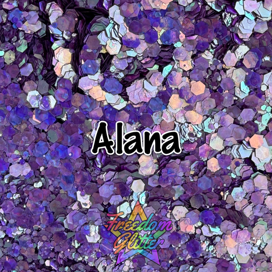 Alana (Hologram Glitter)