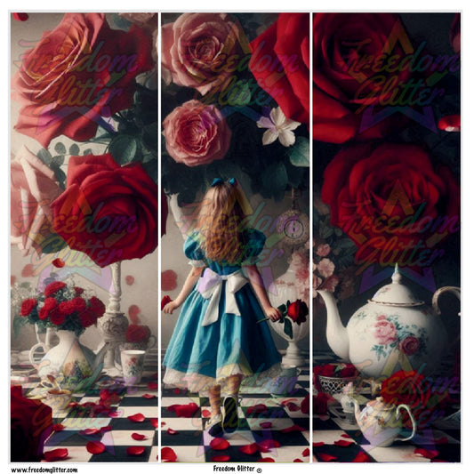 Mixed Image Sheet - Alice 3 (Printed Vinyl)