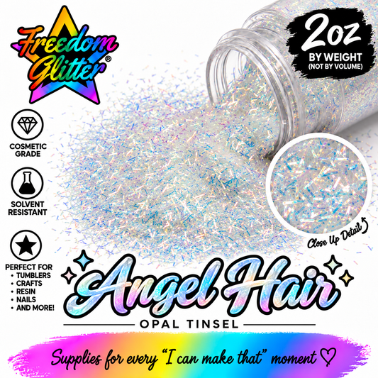 Angel Hair (Opal Tinsel Glitter)