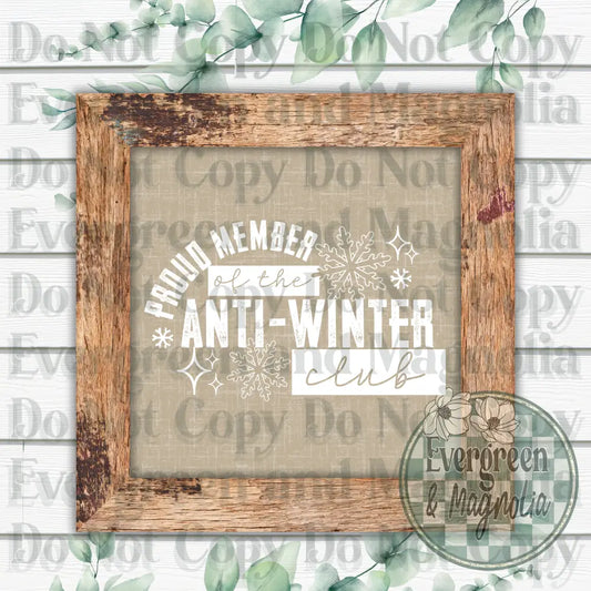 Anti Winter (White)