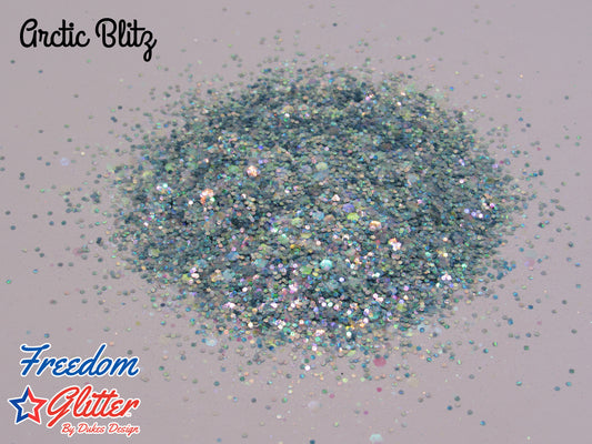 Arctic Blitz (Iridescent Holographic Glitter)