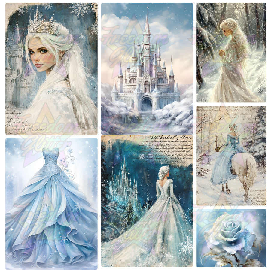Mixed Image Sheet - Ice Queen (Printed Vinyl)