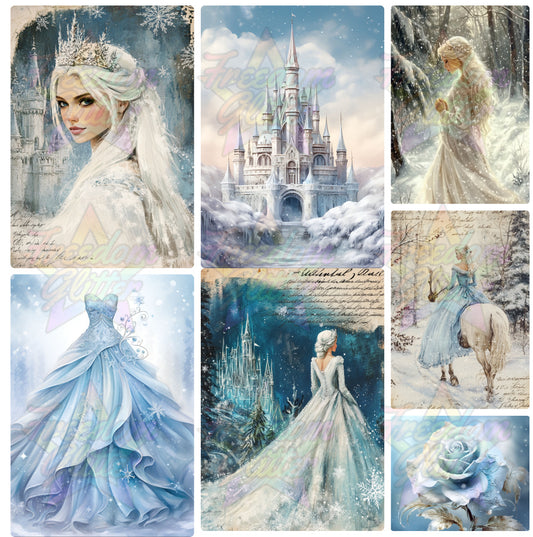 Mixed Image Sheet - Ice Queen (Printed Vinyl)