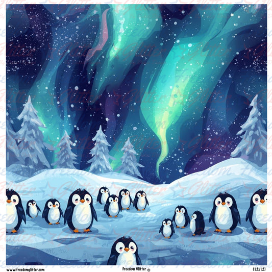 Aurora Penguins 1 (Printed Vinyl)