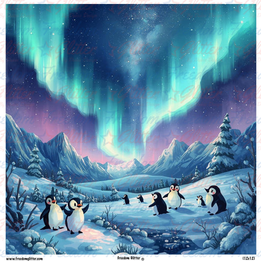 Aurora Penguins 3 (Printed Vinyl)