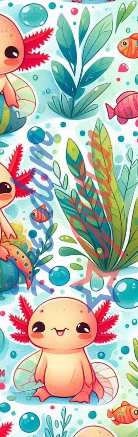 Axolotl 1 Pen Wrap (Vinyl)