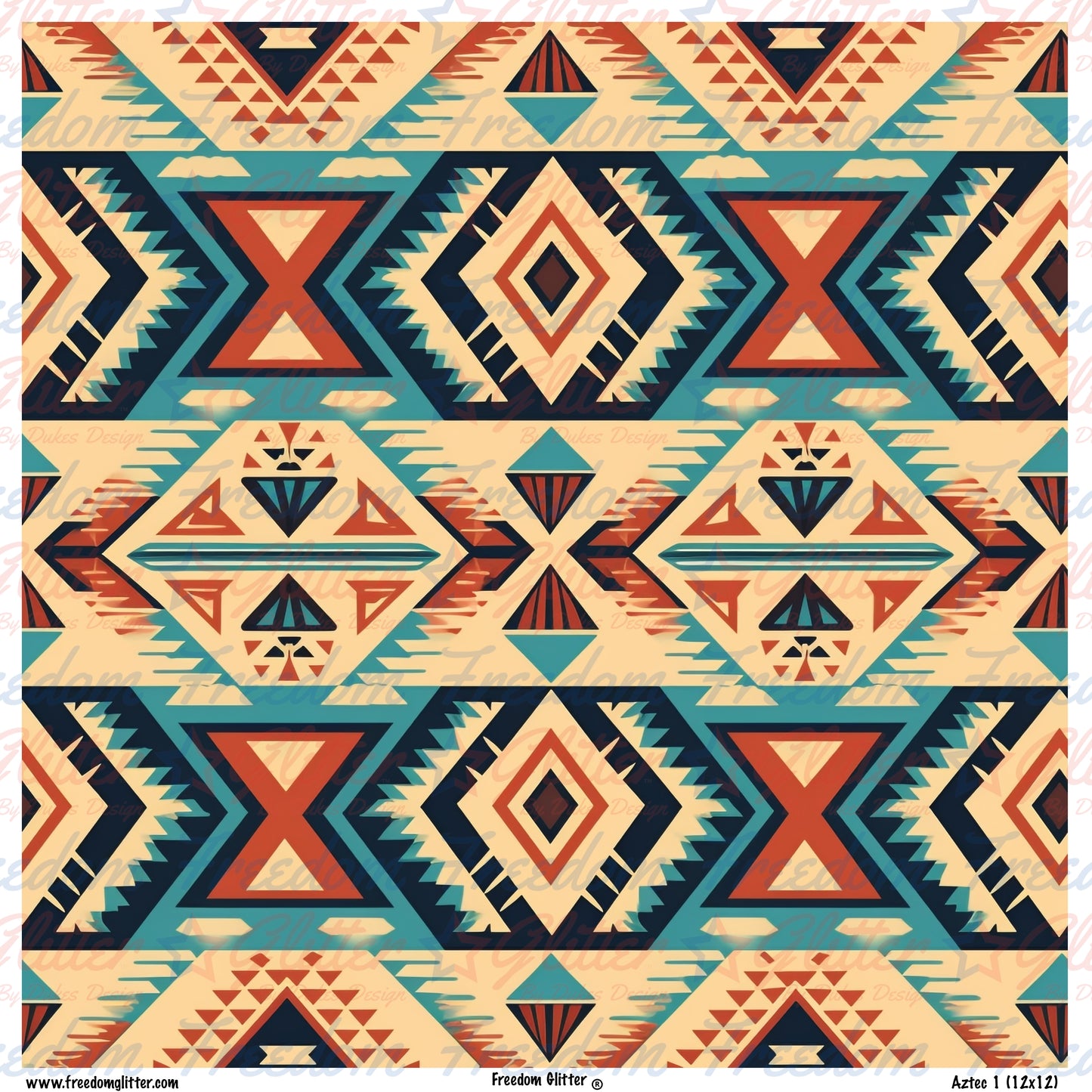 Aztec 1 (Printed Vinyl)