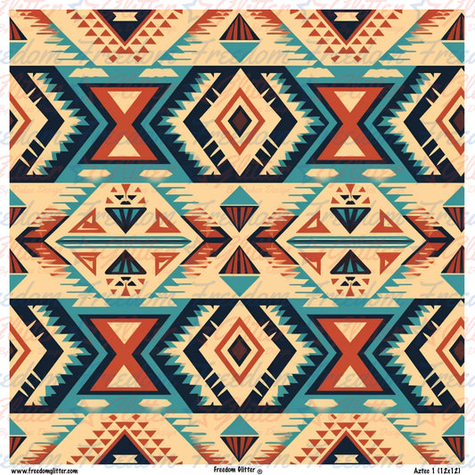 Aztec 1 (Printed Vinyl)