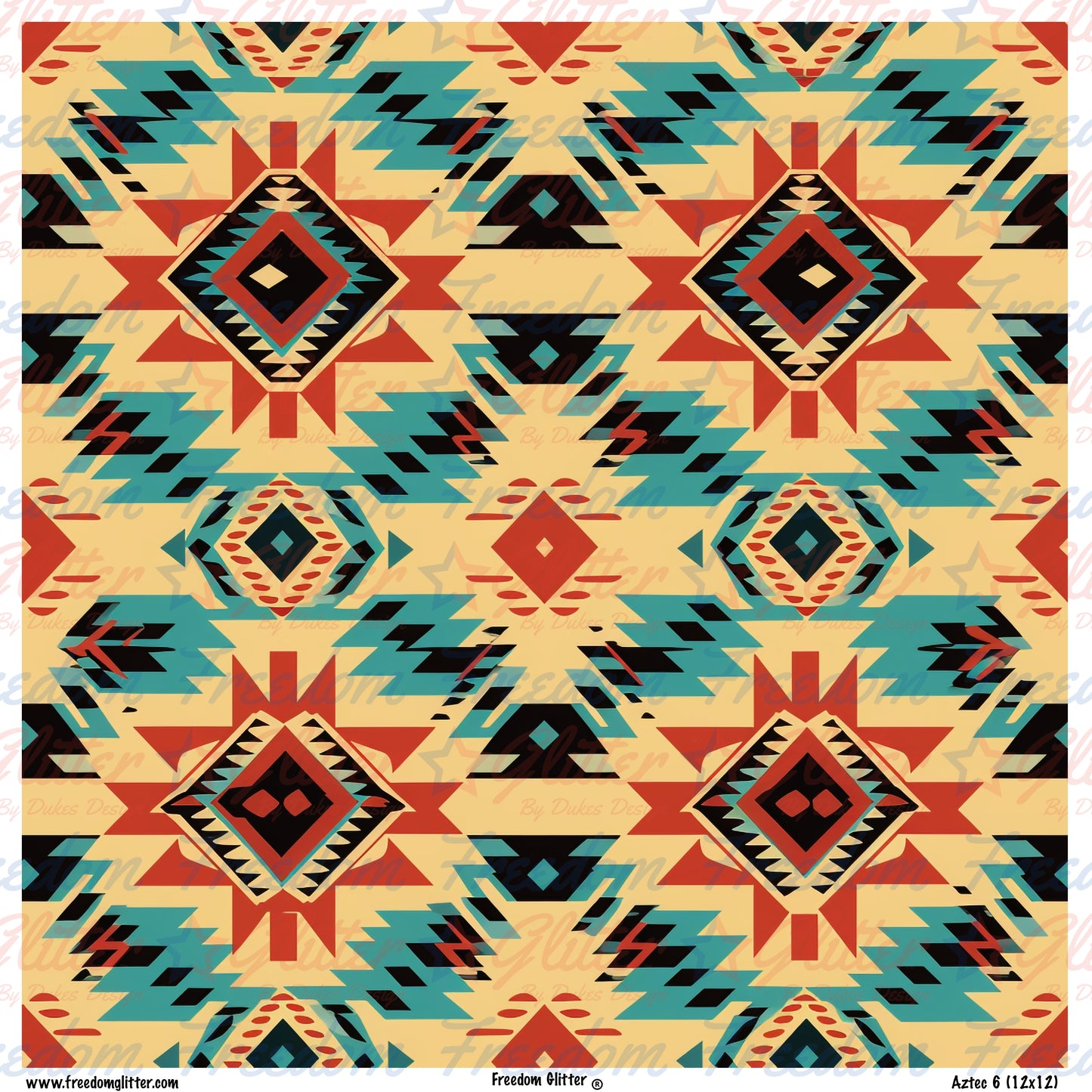 Aztec 6 (Printed Vinyl)