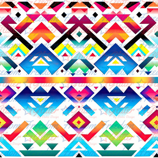 Aztec Rainbow 11 (Printed Vinyl)