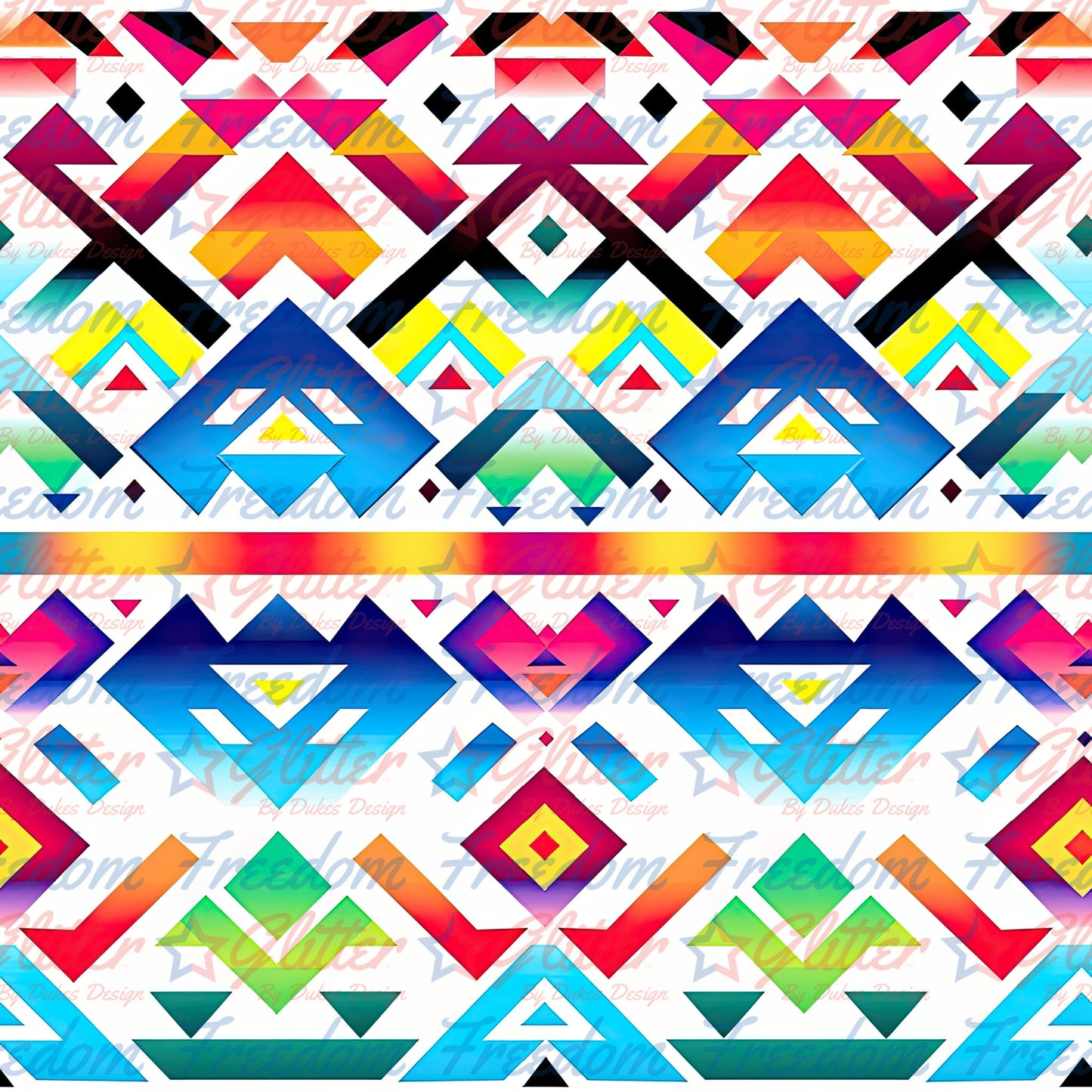 Aztec Rainbow 11 (Printed Vinyl)
