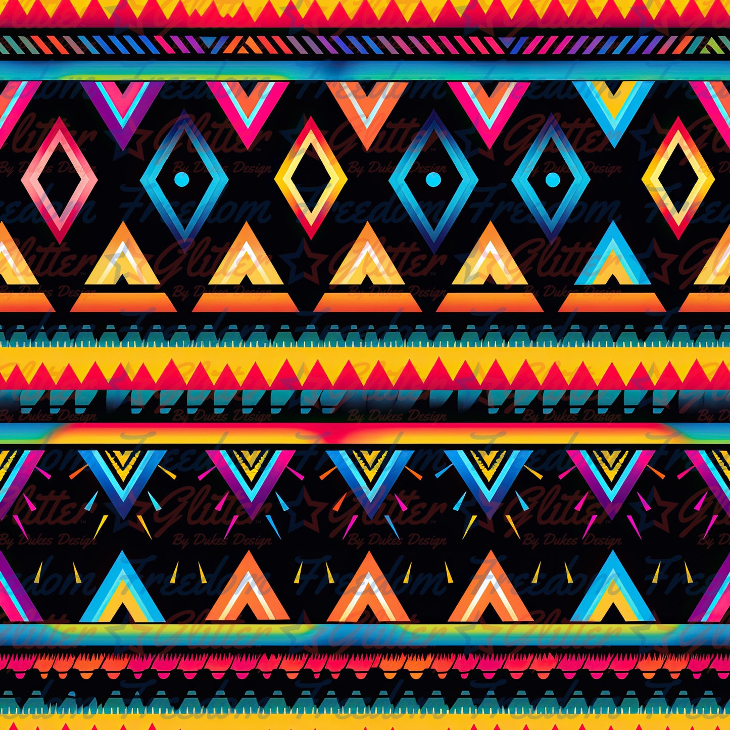 Aztec Rainbow 4 (Printed Vinyl)