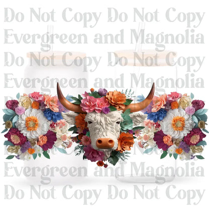3D BOHO Cow