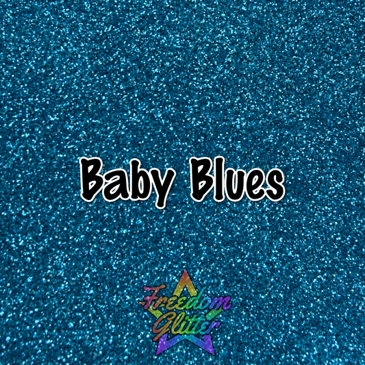 Baby Blues (Metallic Glitter)