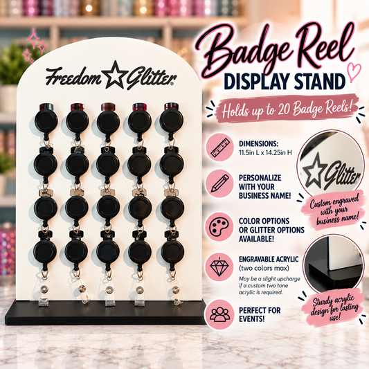 Badge Reel Display Stand