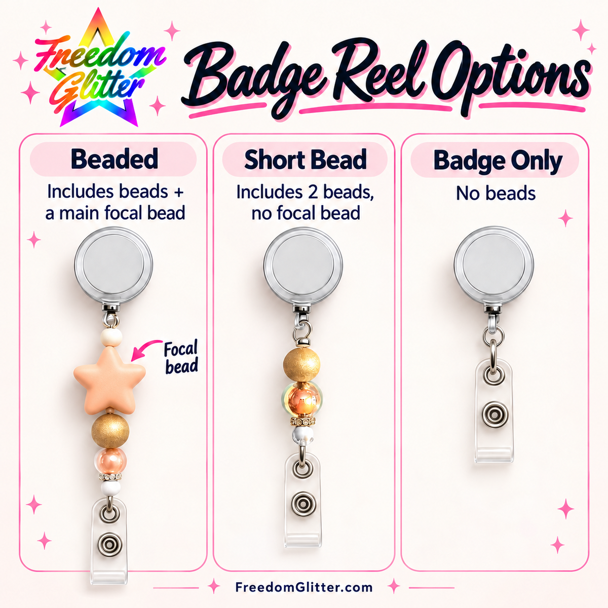 Single Badge Reel Display Stand