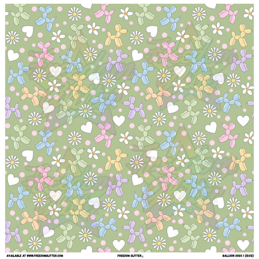 Balloon Dogs 1 (Printed Vinyl)