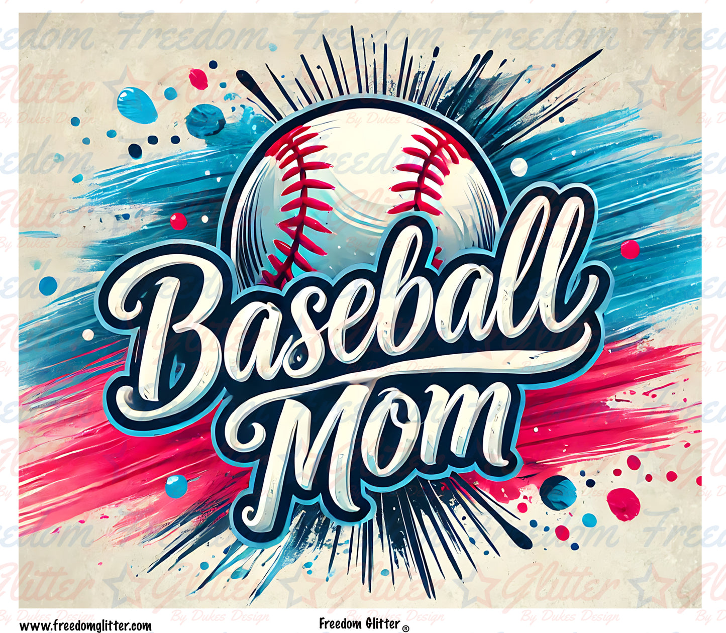 Baseball Mom (Printed Vinyl)