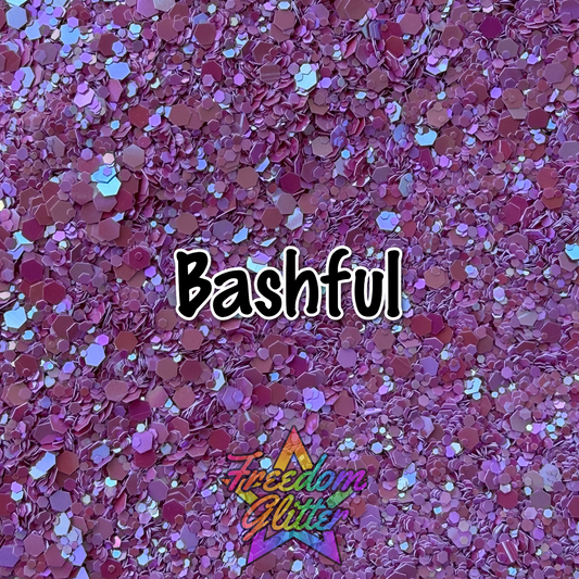 Bashful (Pearl Iridescent Glitter)