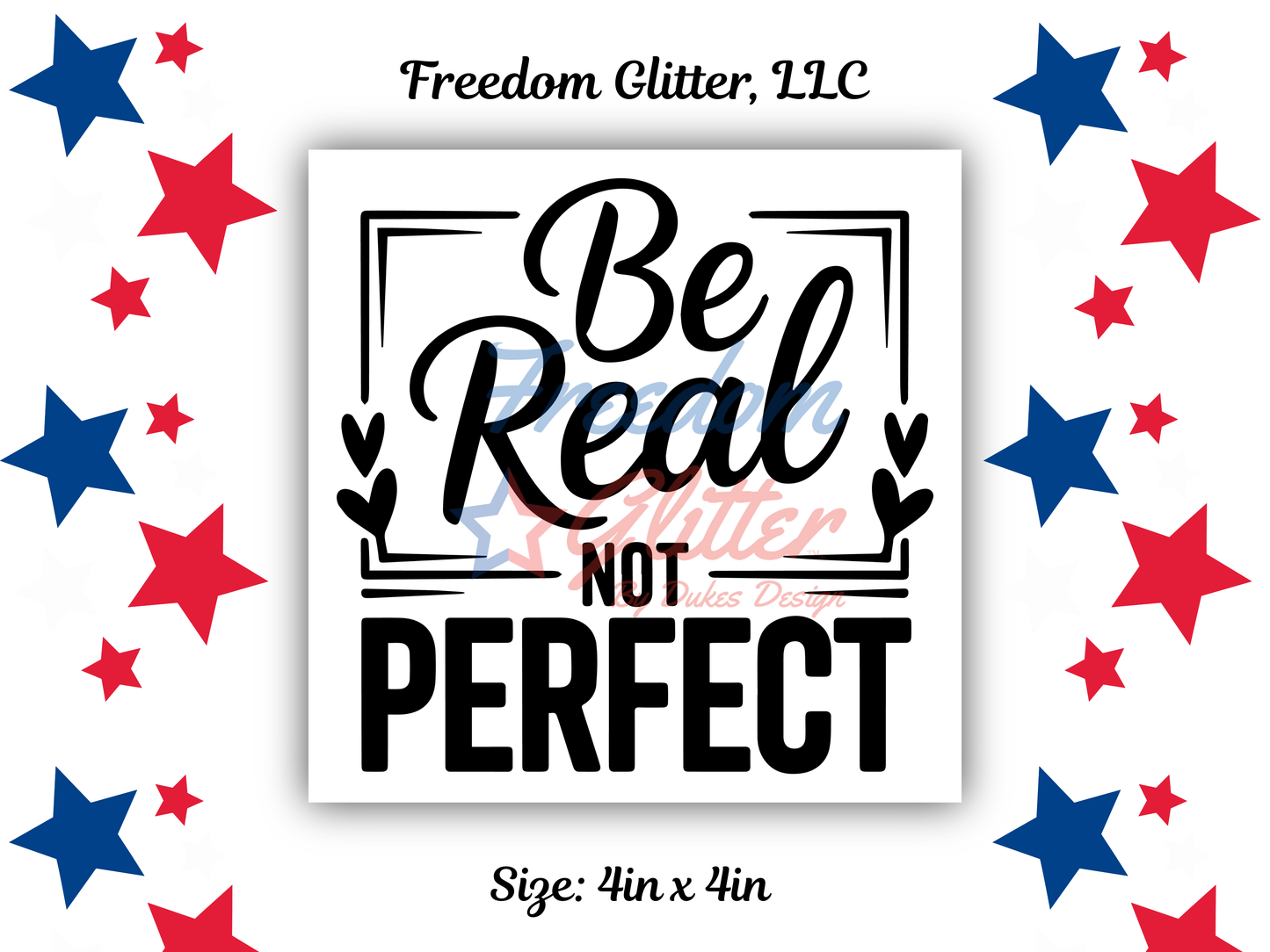 Be Real Not Perfect 2 (UVDTF)