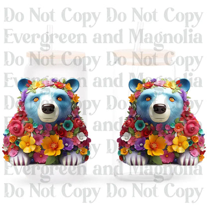 3D Bear Decals