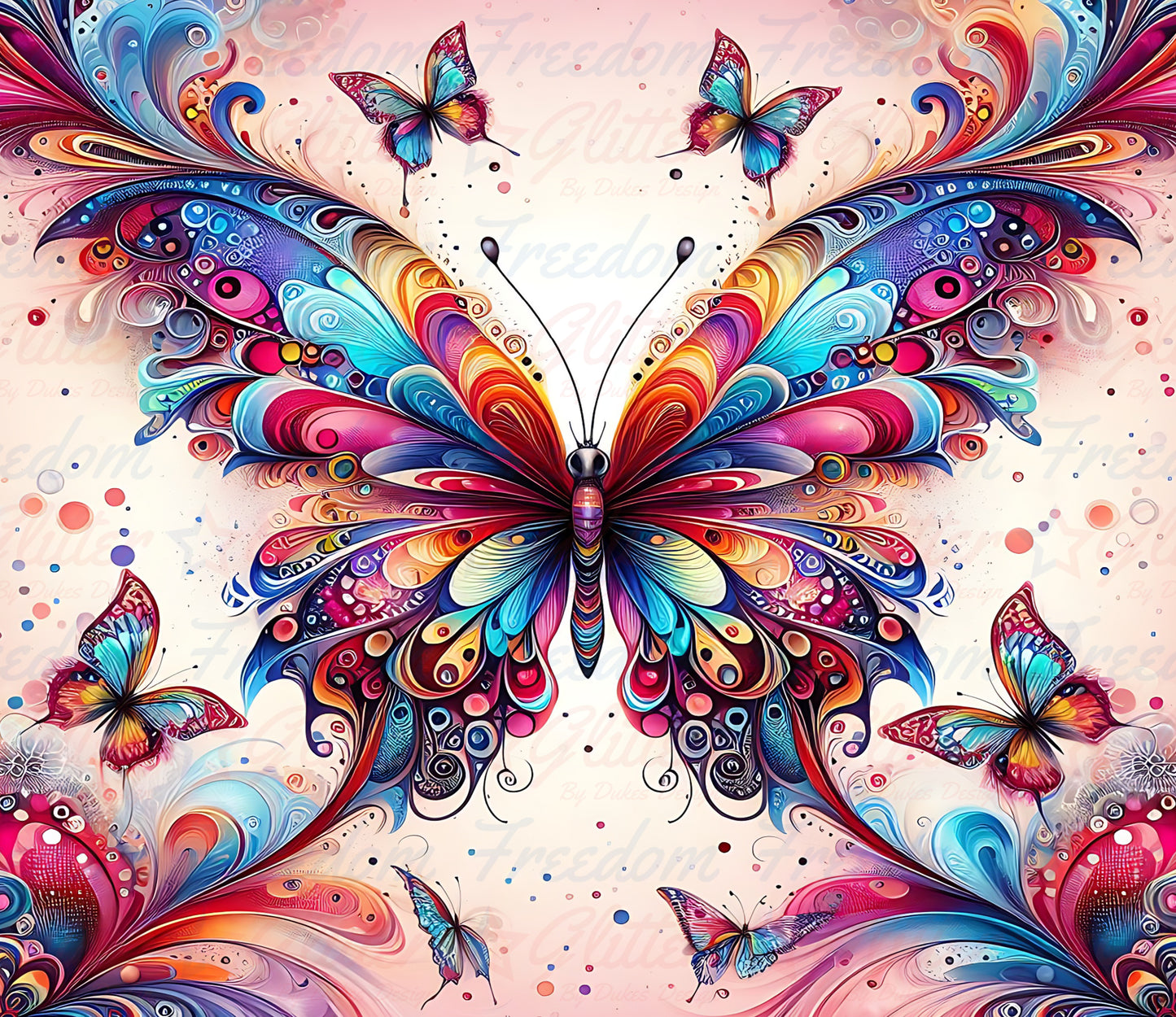 Beautiful Butterfly 1 (Printed Vinyl)