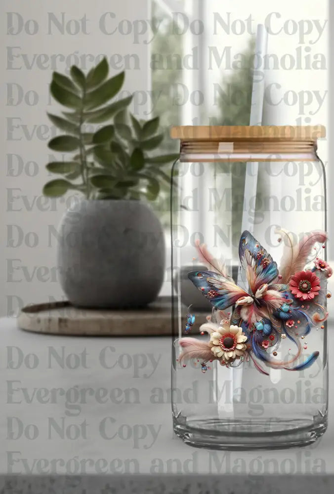 Beautiful butterfly decals 11