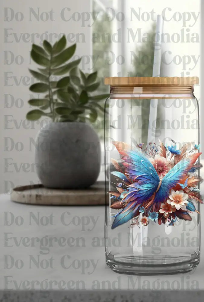 Beautiful butterfly decals 26