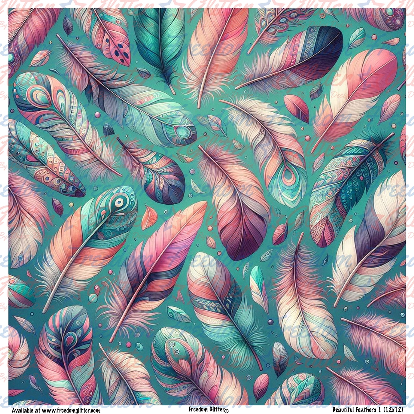 Beautiful Feathers 1 (Printed Vinyl)