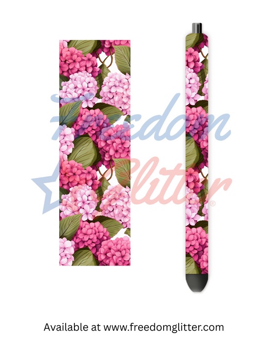Beautiful Floral 1 Pen Wrap (Vinyl)