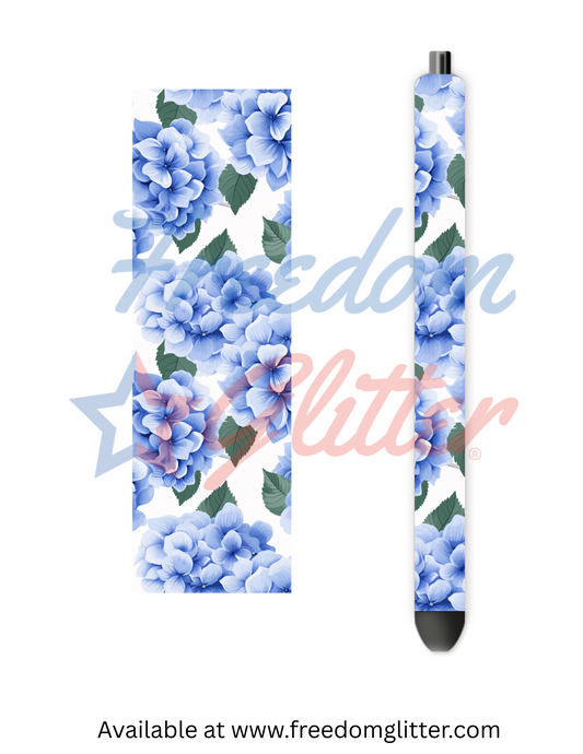 Beautiful Floral 2 Pen Wrap (Vinyl)