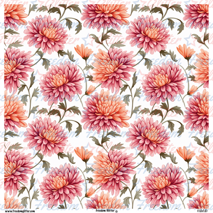Beautiful Floral 4 (Printed Vinyl)