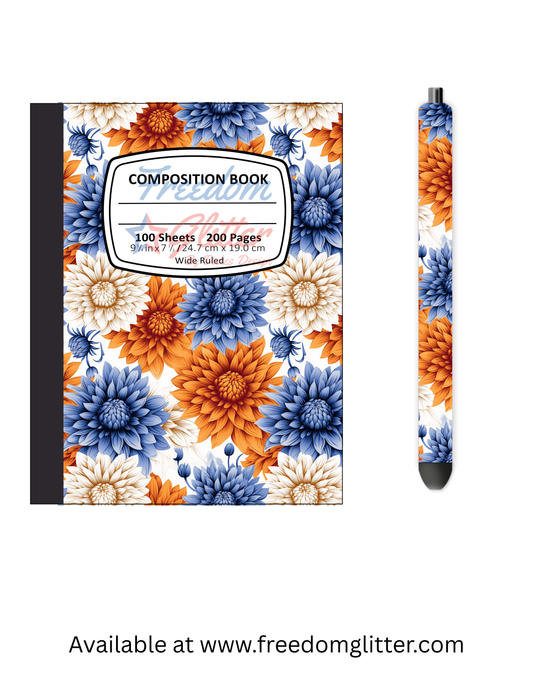 Beautiful Floral 5 Notebook Cover
