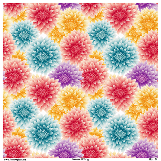 Beautiful Floral 6 (Printed Vinyl)