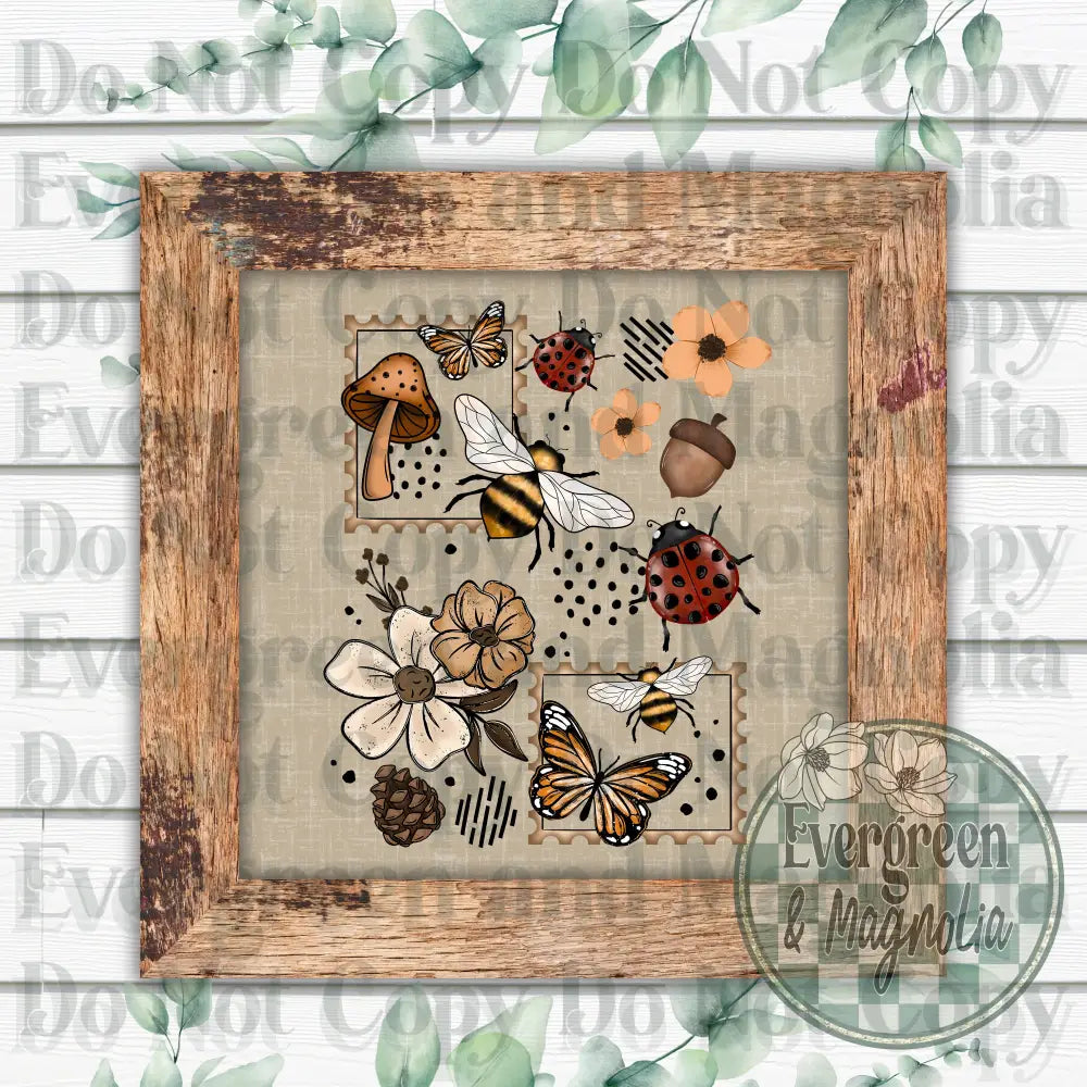 Bee stamps