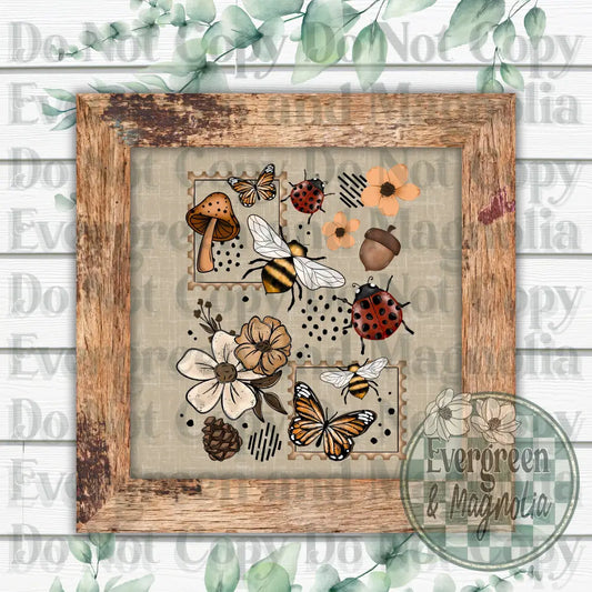 Bee stamps