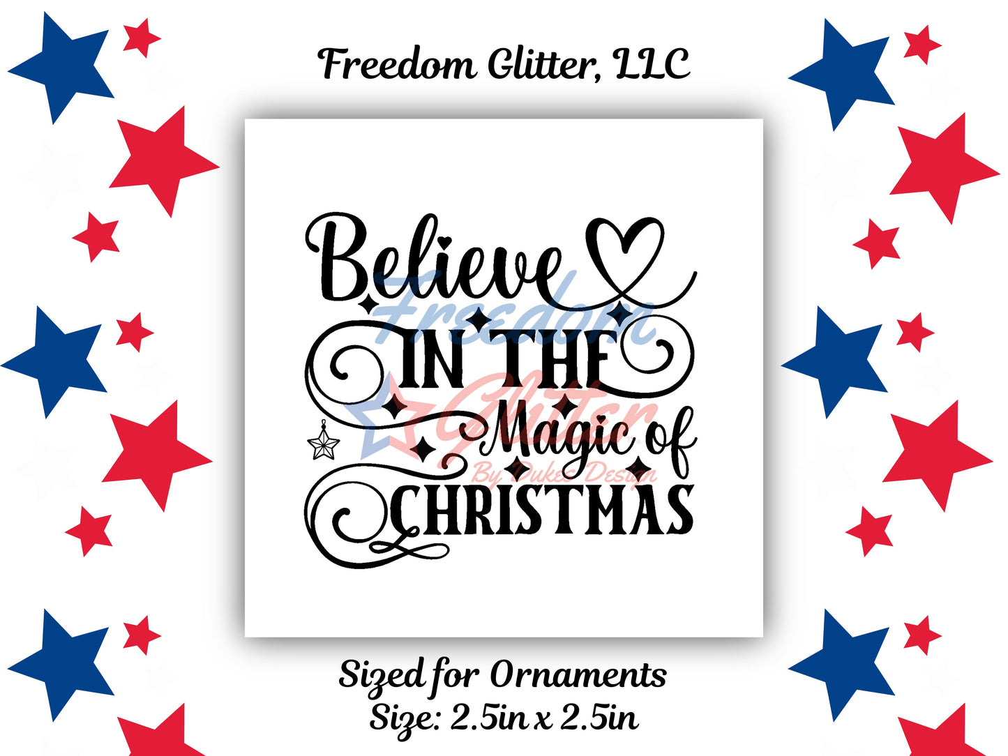 Holiday Ornament UVDTFs (UVDTF)