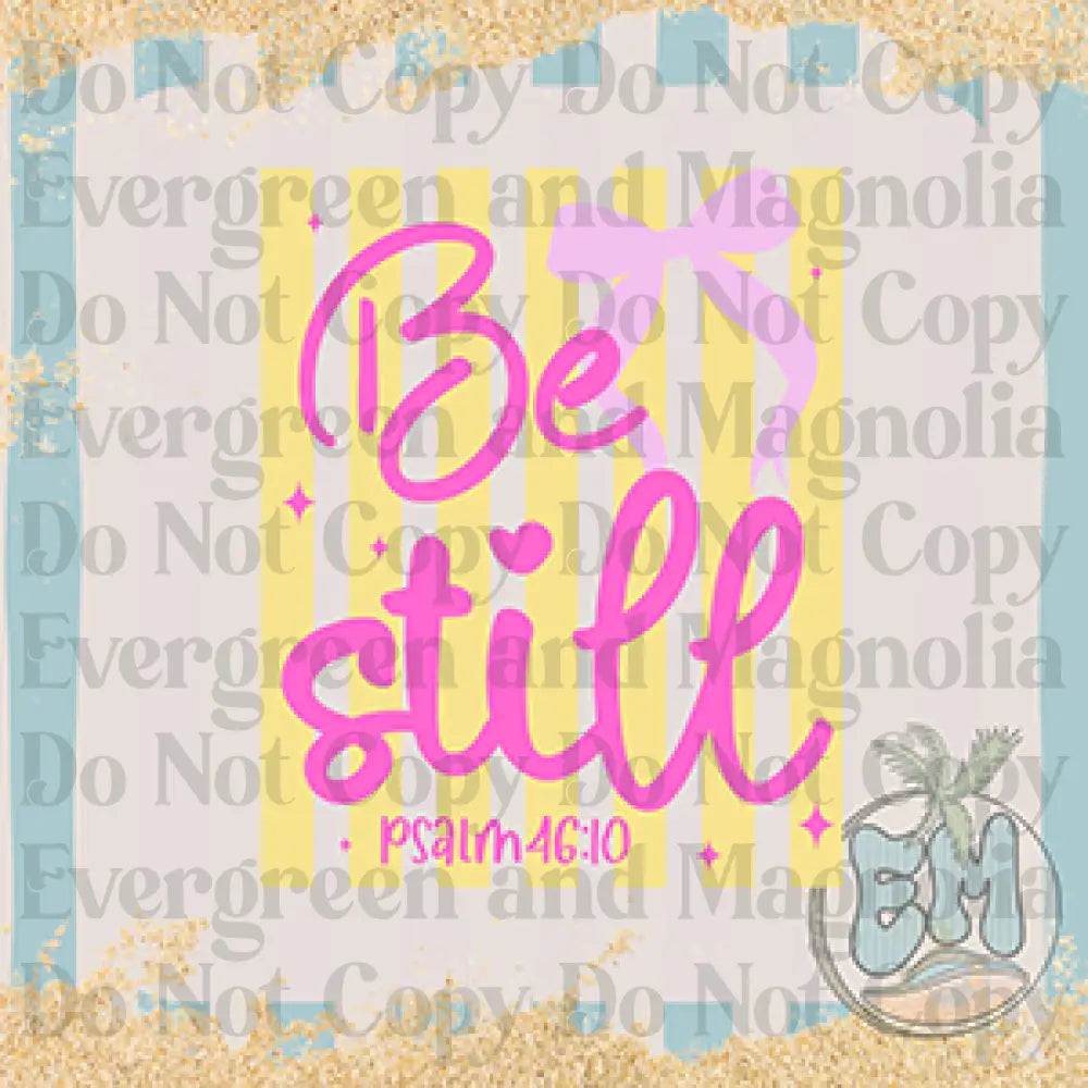 Be still stripes (yellow)