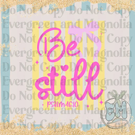 Be still stripes (yellow)