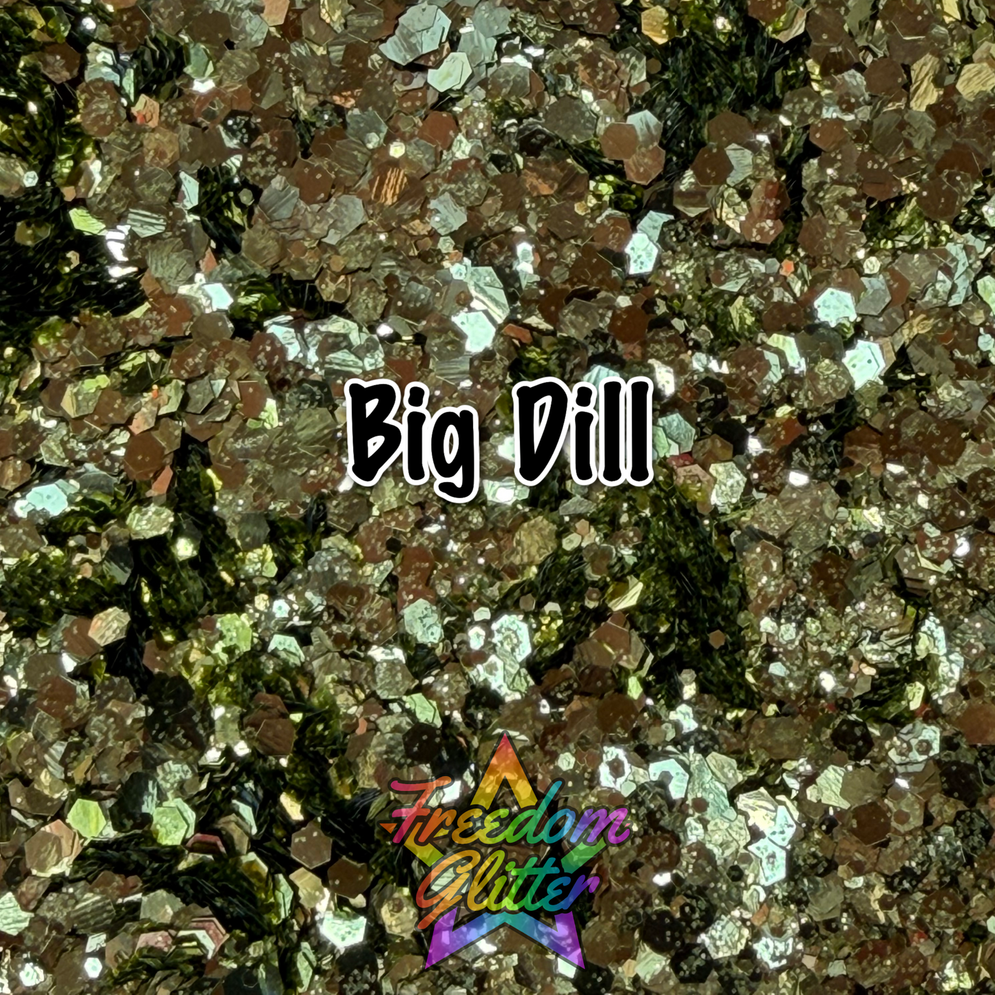 Big Dill (Metallic Glitter)