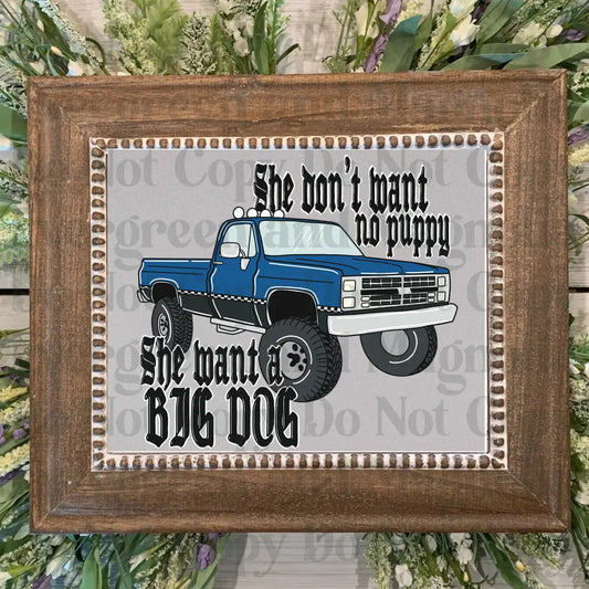 Big Dog (Blue)