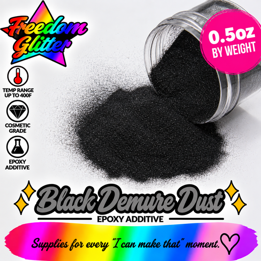 Black Demure Dust (Epoxy Additive)