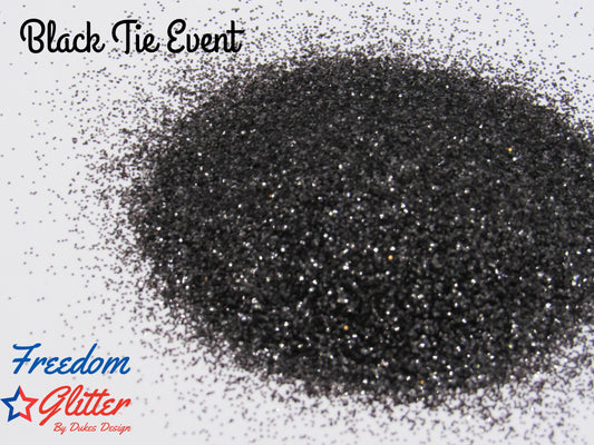 Black Tie Event (Metallic Glitter)
