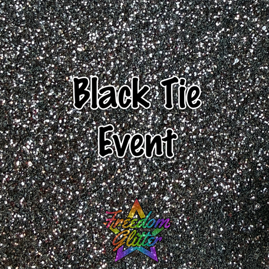 Black Tie Event (Metallic Glitter)