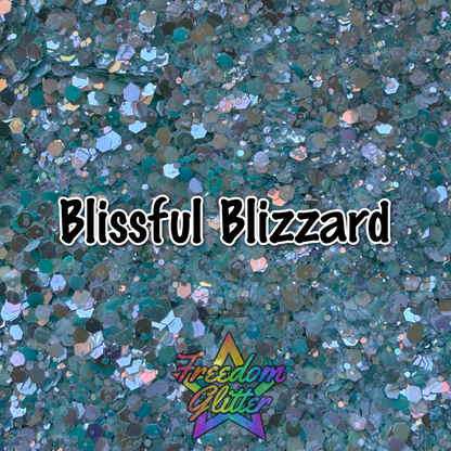 Blissful Blizzard (Glow Glitter)