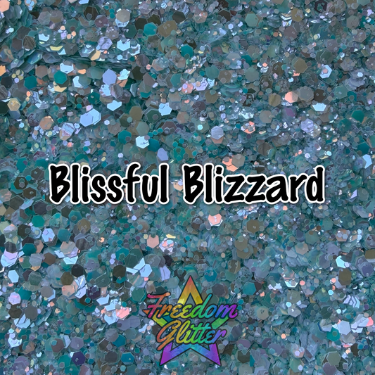 Blissful Blizzard (Glow Glitter)